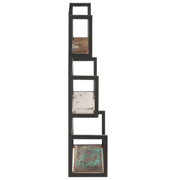 vidaXL V&auml;gghylla 60x20x85 cm massivt &aring;tervunnet tr&auml;