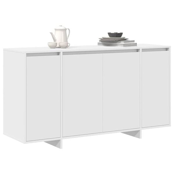 vidaXL Sideboard Vit 135 x 41 x 75 cm Konstruerat tr&auml;