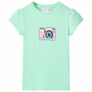 T-shirt f&ouml;r barn stark gr&ouml;n 116