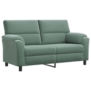 vidaXL Soffa Havgr&ouml;n 174 x 85 x 93 cm Sammet