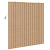 vidaXL Rullgardin med gardiner Natur 140 x 160 cm Bambu