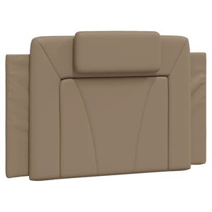 vidaXL Headboard Cushion "Viana" Cappuccino 80 cm Faux Leather