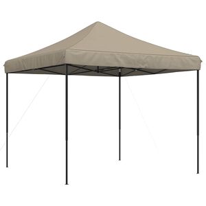 vidaXL Pop-Up hopf&auml;llbart partyt&auml;lt 292x292x315 cm taupe