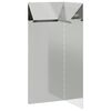 vidaXL Snigelfence Silver 10 x 10 x 25 cm Galvaniserat Stål