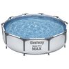 Bestway Pool med st&aring;lram Steel Pro MAX med tillbeh&ouml;r 305x76 cm