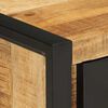 vidaXL Sängbord 35x34x45 cm massivt grovt mangoträ