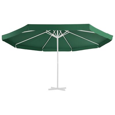 vidaXL Reservtyg för parasoll grön 500 cm