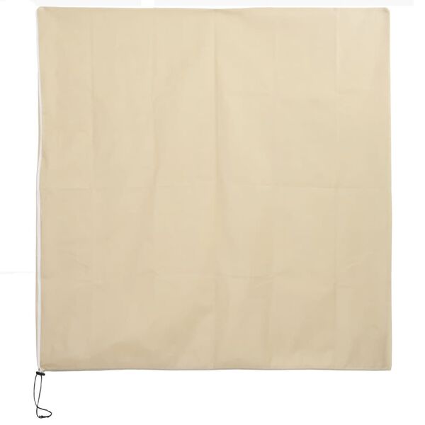 vidaXL Fiberdukar med blixtlås 2 st 70 g/m² 1,55x1,55 m