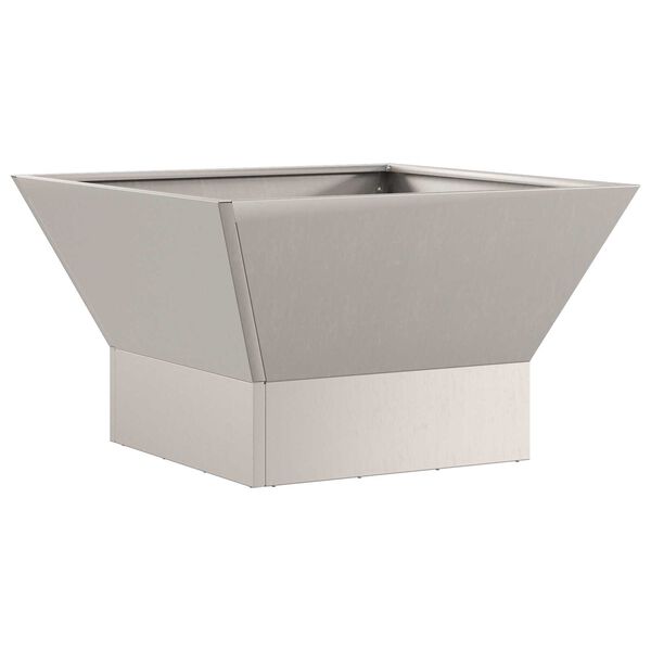 vidaXL Eldstad Brun 60 x 60 x 35 cm St&aring;l