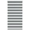 vidaXL Rullgardin zebra m&ouml;rkgr&aring; 75x150 cm tyg bredd 70,9 cm polyester
