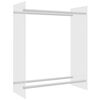 vidaXL Vedst&auml;ll genomskinlig 80x35x100 cm h&auml;rdat glas