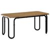 vidaXL Kaffeebord Artisan-ek 79,5 x 40 x 36 cm Konstruerat tr&auml;