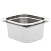 vidaXL Gastronormkantiner 2 st GN 1/2 150 mm rostfritt st&aring;l