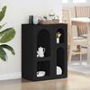 vidaXL Sideboard Svart 59 x 35 x 80.5 cm Konstruerat tr&auml;