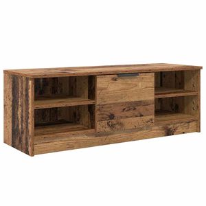 vidaXL TV-sk&aring;p Gammalt tr&auml; 102 x 35 x 36,5 cm Konstruerat tr&auml;