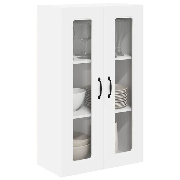 vidaXL K&ouml;kssk&aring;p Kalmar Vit 60 x 31 x 100 cm Konstruerat tr&auml;