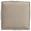 vidaXL Kudde 2 pcs Taupe 40 x 40 x 8 cm Oxford Tyg