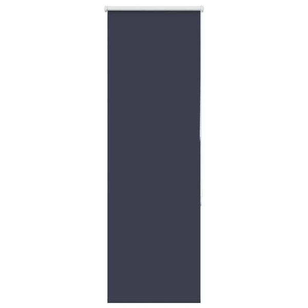 vidaXL Rullgardin m&ouml;rkl&auml;ggning marin 60x150 cm tyg bredd 55,7 cm