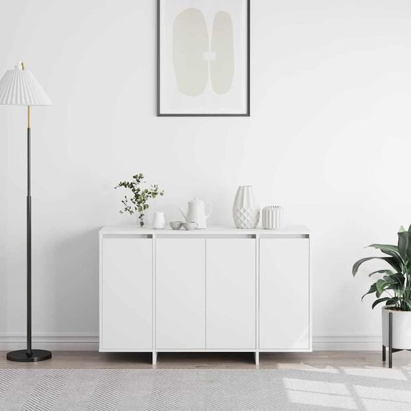vidaXL Sideboard Vit 120 x 41 x 75 cm Konstruerat tr&auml;