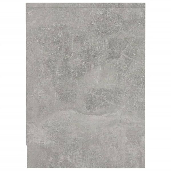 vidaXL Tv-bänk betonggrå 102x37,5x52,5 cm konstruerat trä