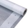 vidaXL Leno presenning 260 g/m&sup2; 2x6 m vit