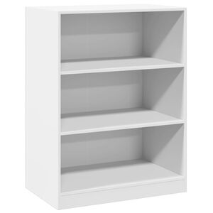vidaXL Garderob vit 77x48x102 cm konstruerat tr&auml;