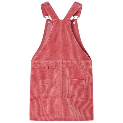 Hängselklänning för barn manchester rosa 92