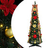 vidaXL Konstgjord julgran Gr&ouml;n 120 cm PVC