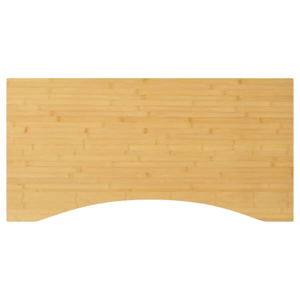 vidaXL Bordsskiva 110x55x4 cm bambu