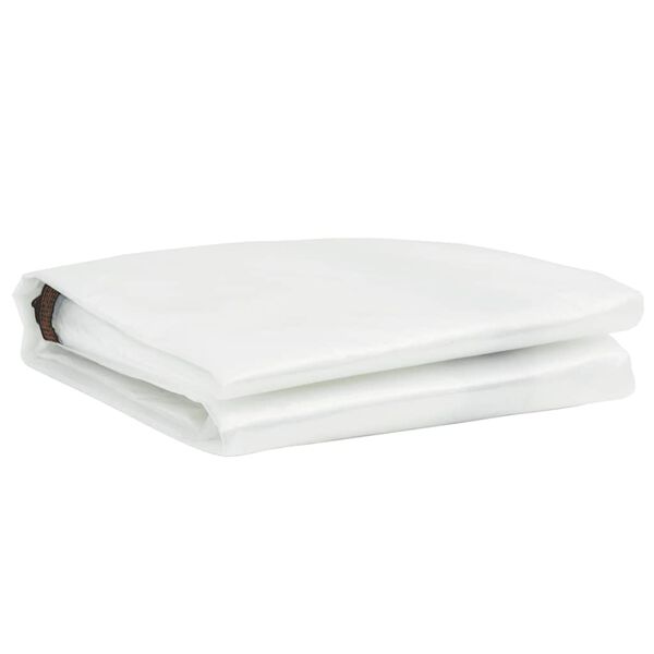 vidaXL Klar presenning med &ouml;ljetter 1x3 m polyeten