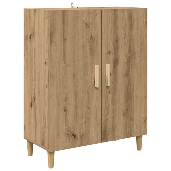 vidaXL Sideboard Artisan Ek 70 x 34 x 90 cm Konstruerat trä