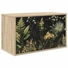 vidaXL V&auml;ggmonterad TV-sk&aring;p RHENEN 69 x 33 x 40 cm Sonoma-ek