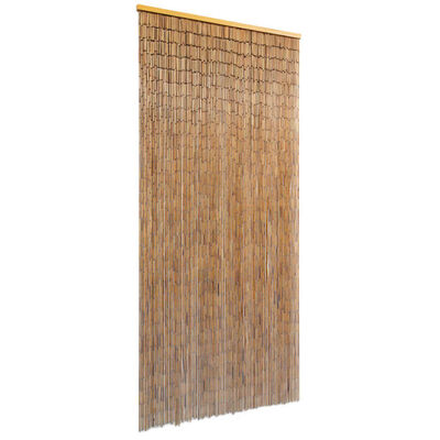 vidaXL Dörrdraperi i bambu 90x200 cm