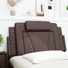 vidaXL Headboard Cushion "Viana" Brown 100 cm Faux Leather