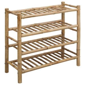 vidaXL Skost&auml;ll 68 x 28 x 63 cm Bambu Naturlig