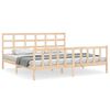 vidaXL S&auml;ngram utan madrass 160x200 cm massiv furu