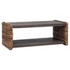 vidaXL Kaffeebord Naturf&auml;rg 90 x 45 x 35 cm Massivt mahognytr&auml;