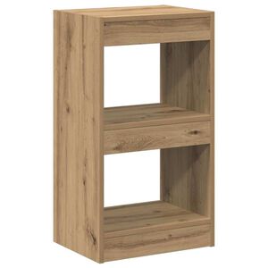 vidaXL Soffbord artisan ek 102x55,5x40 cm konstruerat tr&auml;