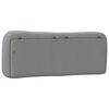 vidaXL Headboard Cushion "Hvar" Light Grey 120 cm Fabric