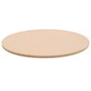 vidaXL Bordsskiva rund MDF 700x18 mm