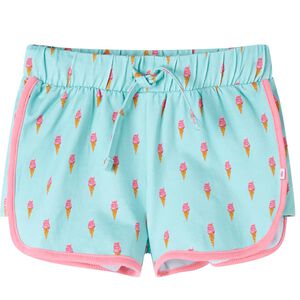 vidaXL Shorts f&ouml;r barn med sn&ouml;re ljus mint 104