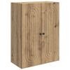 vidaXL V&auml;ggmonterat sk&aring;p Artisan-ek 66 x 34,5 x 90 cm Konstruerat tr&auml;