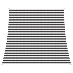 vidaXL Sols&auml;tt segel Rektangul&auml;r 4/5 x 4 m HDPE Antracit och vitt