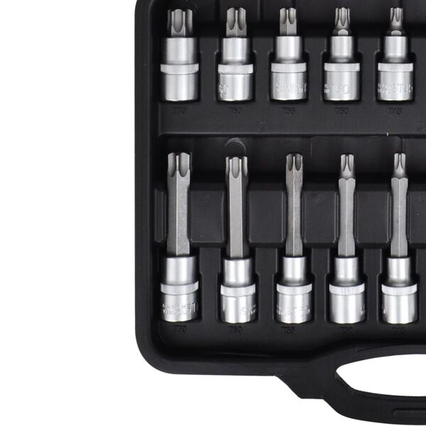 Bitssats Torx kromvanadiumst&aring;l 32-delar