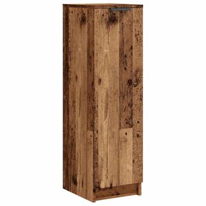 vidaXL Skosk&aring;p &aring;ldrat tr&auml; 29,5x35x100,5 cm konstruerat tr&auml;