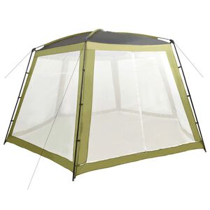 vidaXL Poolt&auml;lt tyg 590x520x250 cm gr&ouml;n