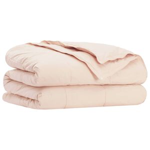 vidaXL Dunt&auml;cke 135 x 200 cm Alla &aring;rstider Kapok Fiber Beige