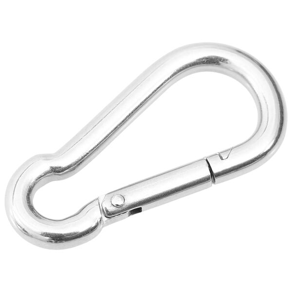 vidaXL Monteringssats för solsegel 9 delar rostfritt stål