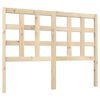 vidaXL S&auml;nggavel 125,5x4x100 cm massiv furu