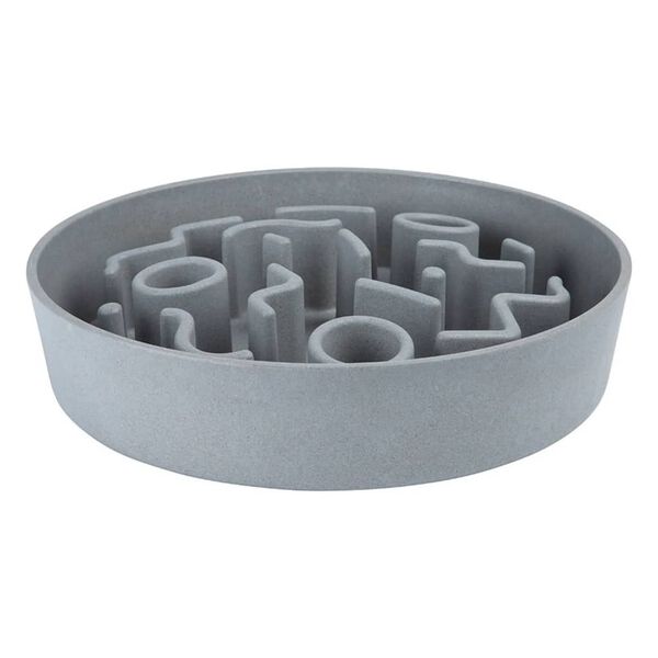 DISTRICT70 Slowfeeder f&ouml;r hundar bambu 28 cm isbl&aring;